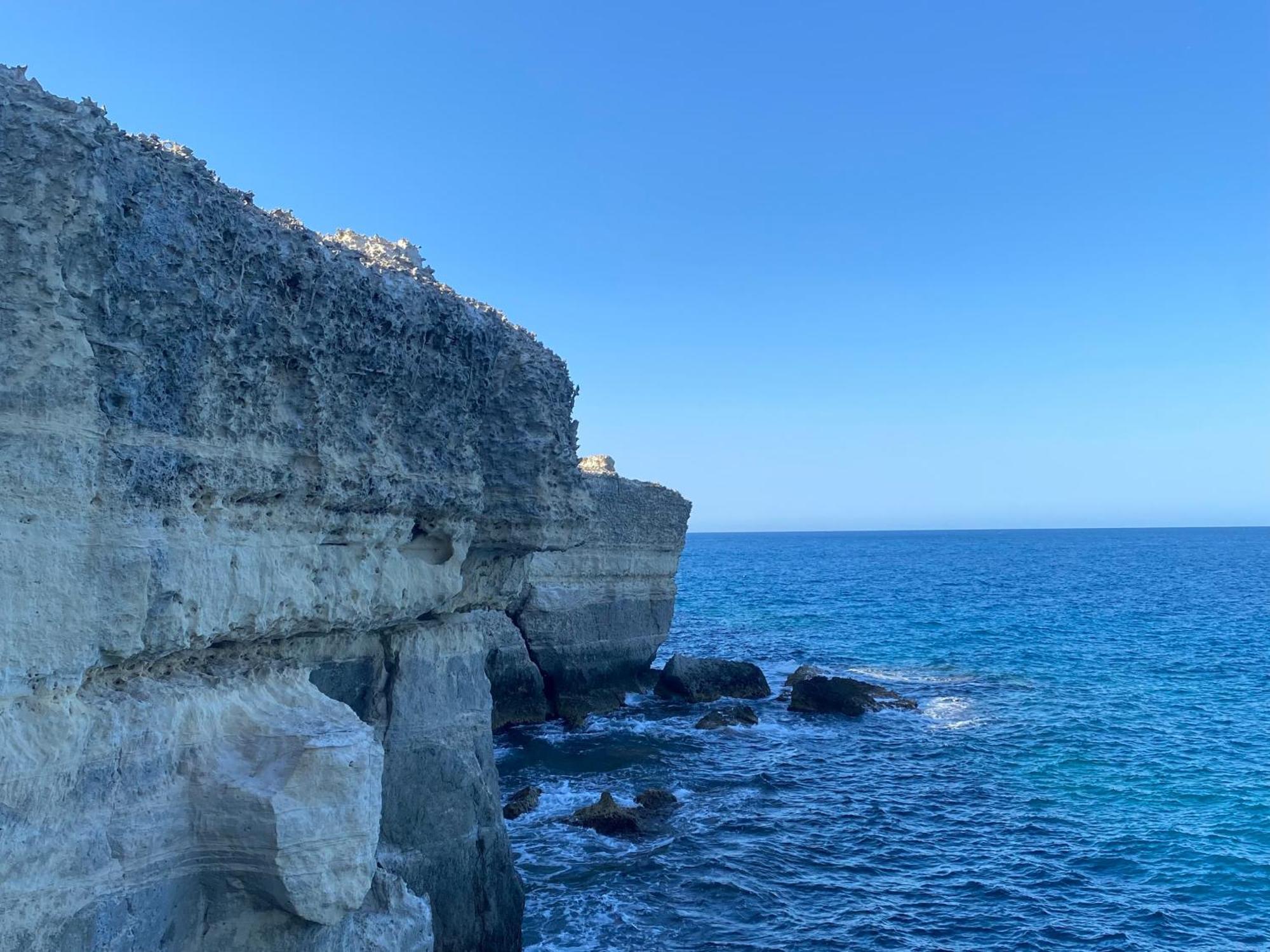 Il Timone B&B San Foca Bagian luar foto