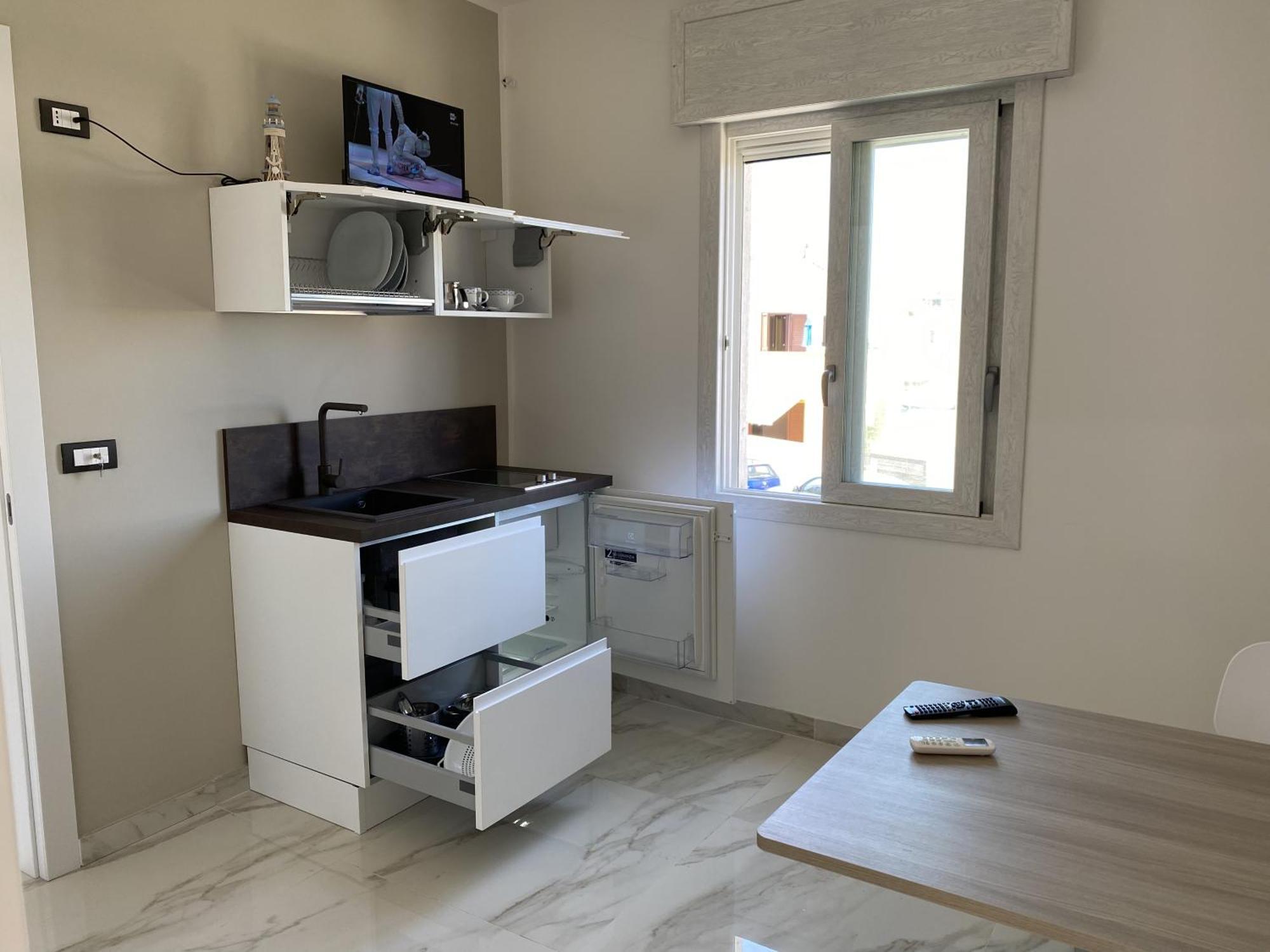 Il Timone B&B San Foca Bagian luar foto